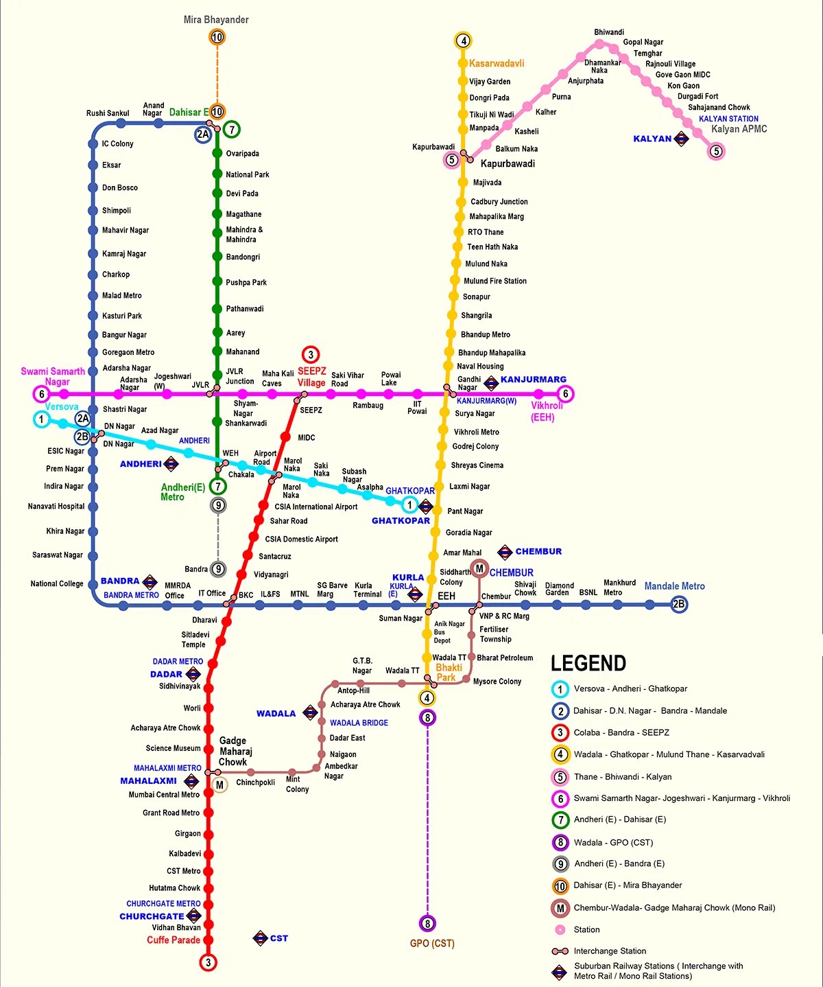 Mumbai massive metro plan Authorities confident three lines to be ready by 2021