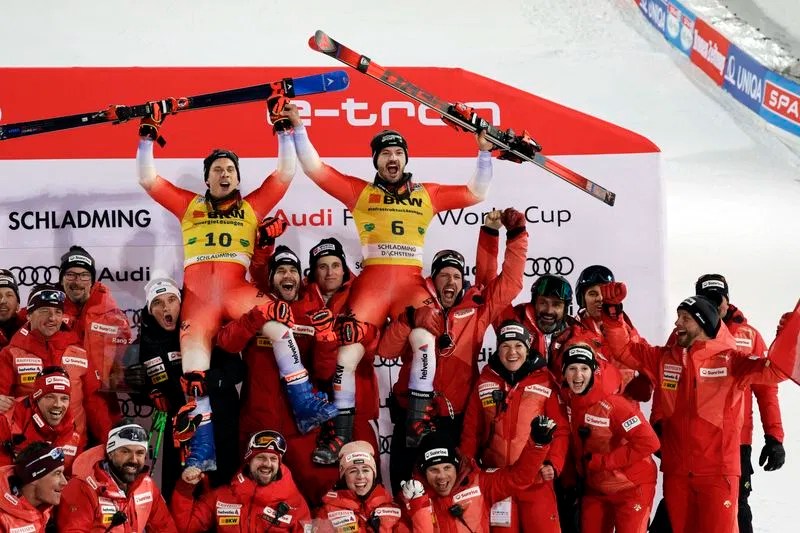 Alpine skiingSwiss in Schladming giant slalom ThePrint
