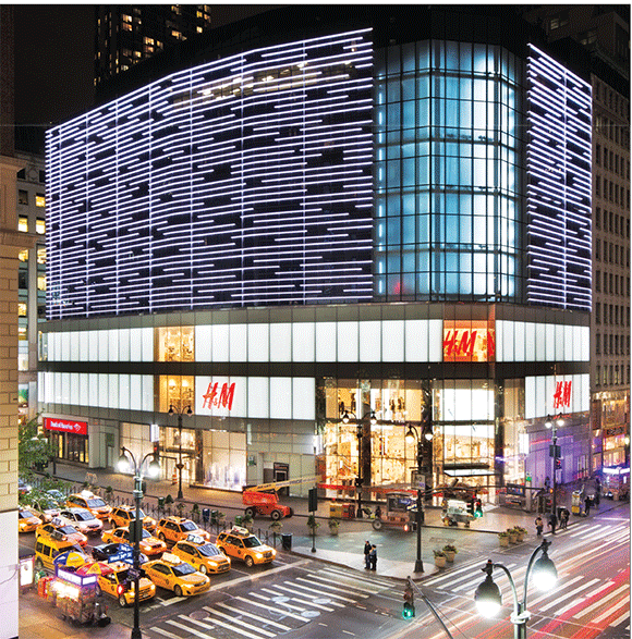 Manhattan Retail Rents H&M Herald Square