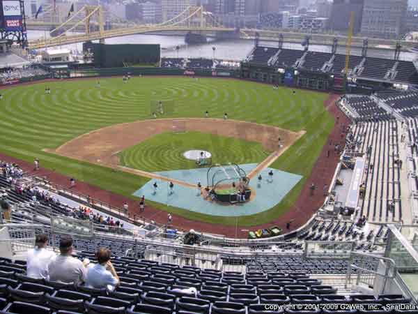 PNC Park Seat Views Section by Section
