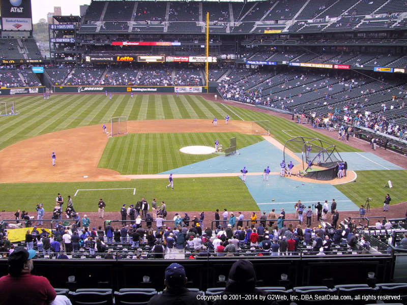 TMobile Park Seat Views Section by Section