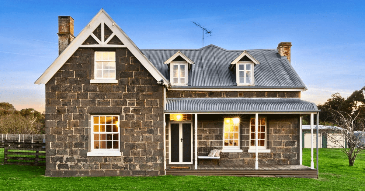 Historic bluestone residence by Barwon River Geelong Times