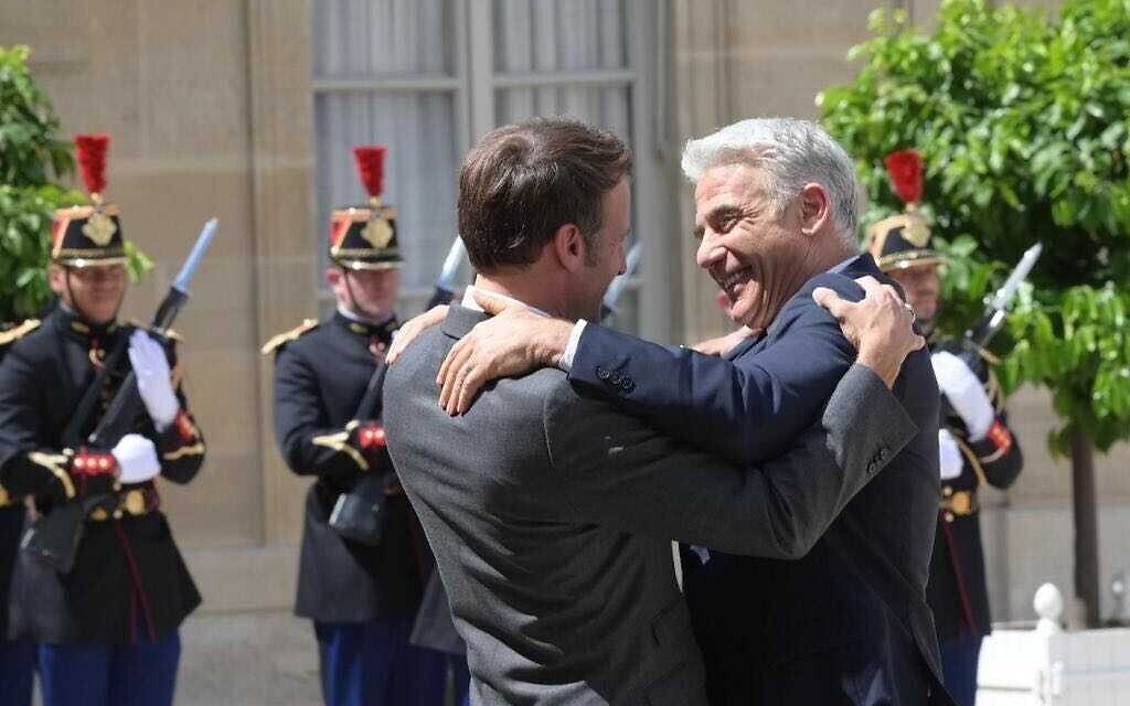 condition prime macron 2023 Without Budging On Iran Or Palestinians, Macron Offers Lapid An Important Gift | The Times Of Israel