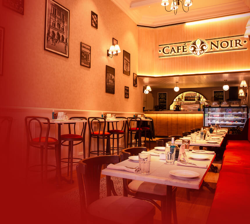 Get the best offers at Cafe Noir with Times Prime