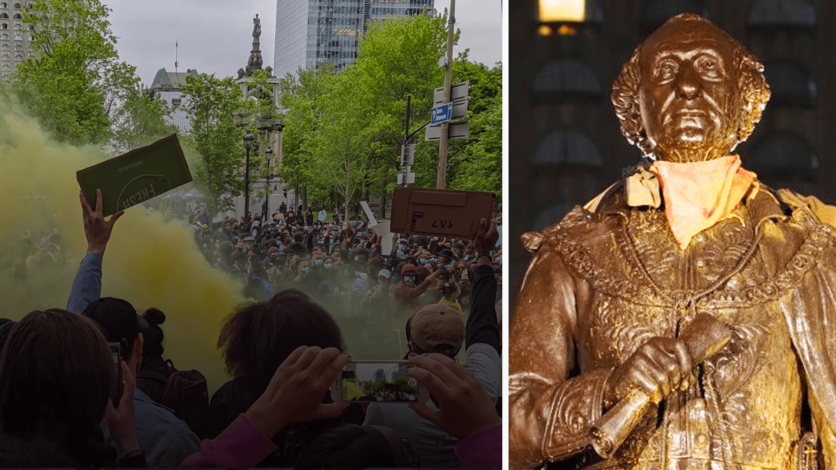 Activists rally to have “racist” Canadian statues removed, streets