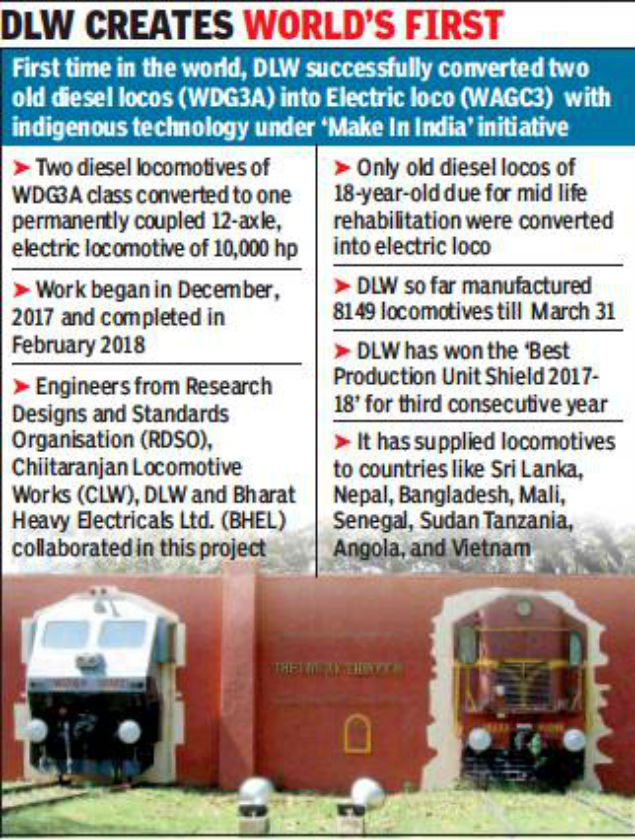 World's first converted by DLW may be flagged off by PM