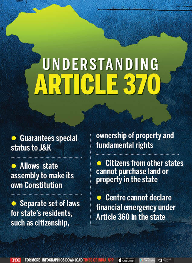 Article 370 [its advantages and effect]