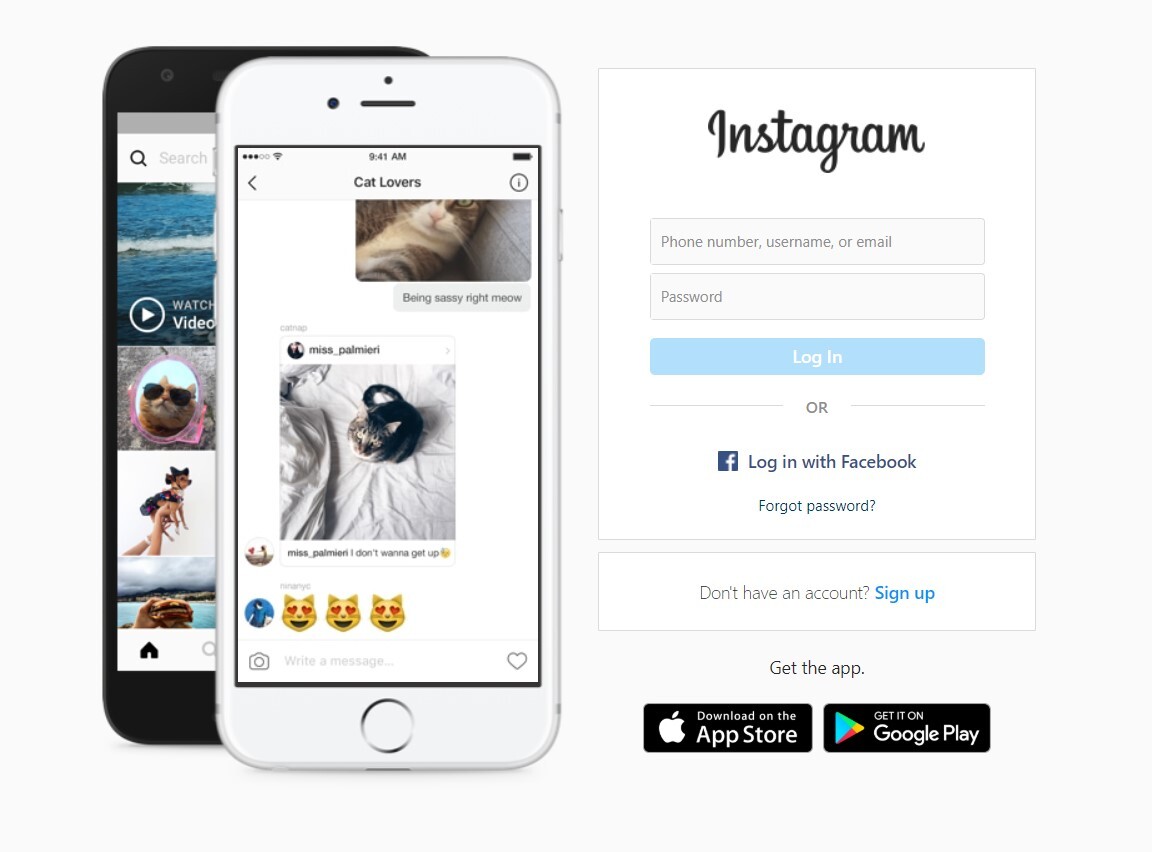 Instagram DM Message on PC Instagram’s new Direct Message feature is