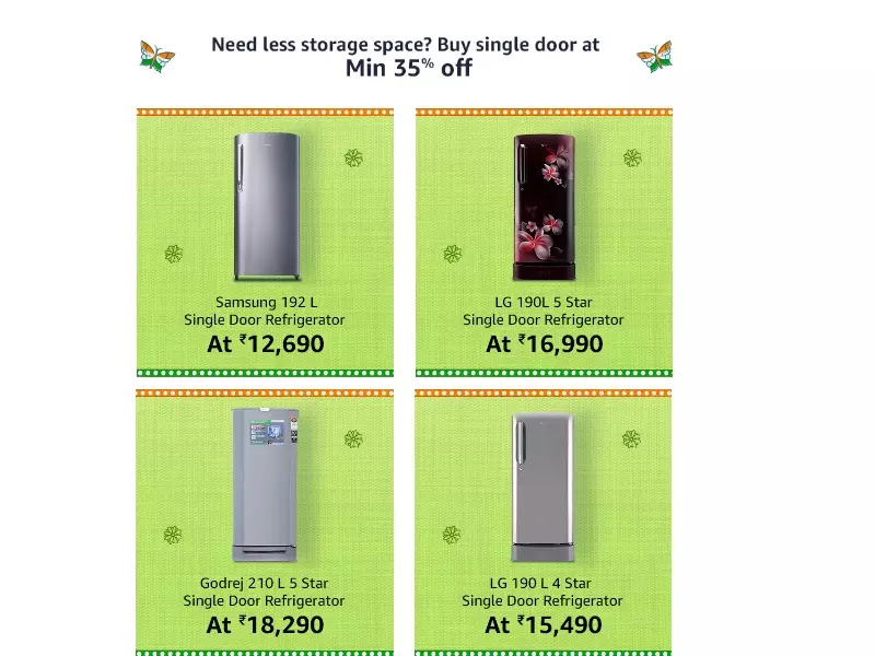 Amazon sale on refrigerators Up to 45 off on some of the best selling