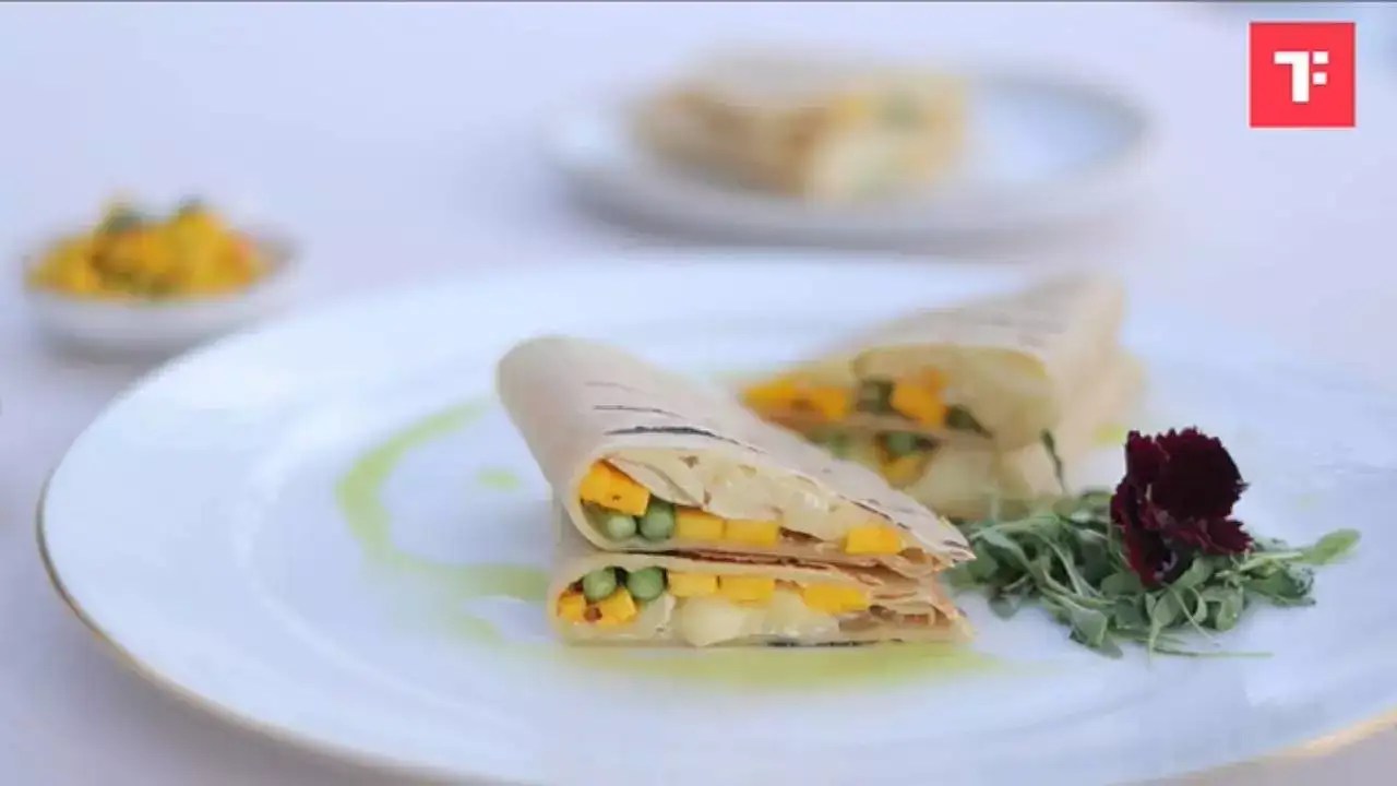 Watch How to make Brie Mango Almond Flour Quesadilla Times Food