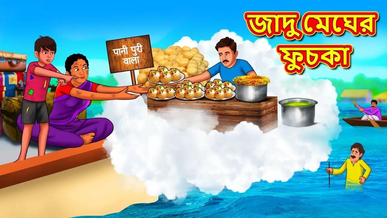 Check Out Popular Children Bengali Story The Magical Clouds Panipuri