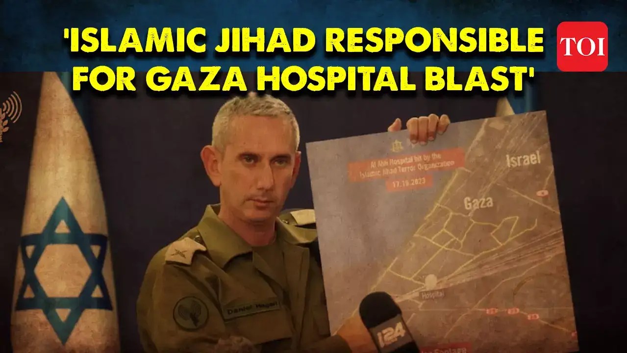 ‘Islamic Jihad’s failed rocket launch behind Gaza hospital blast’ IDF
