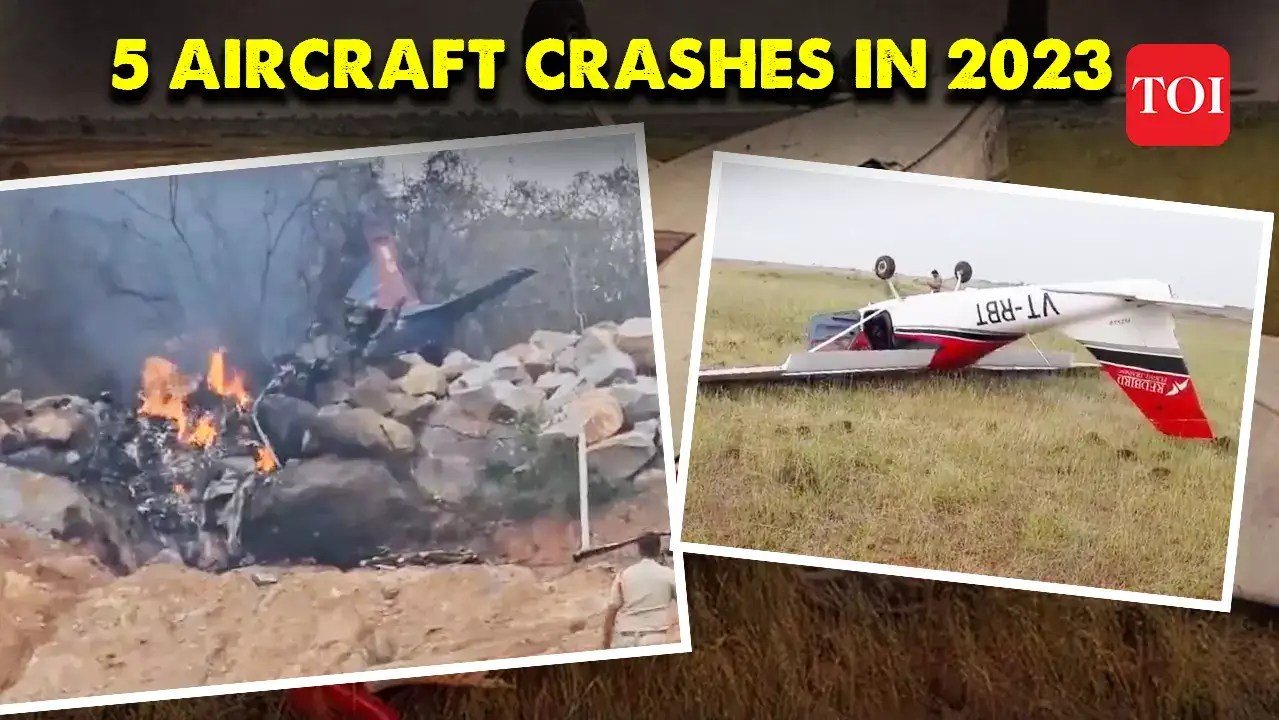 Watch Aviation accidents and incidents in India in 2023