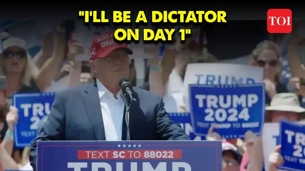 Donald Trump says he will be a dictator only on ‘day one’ if elected