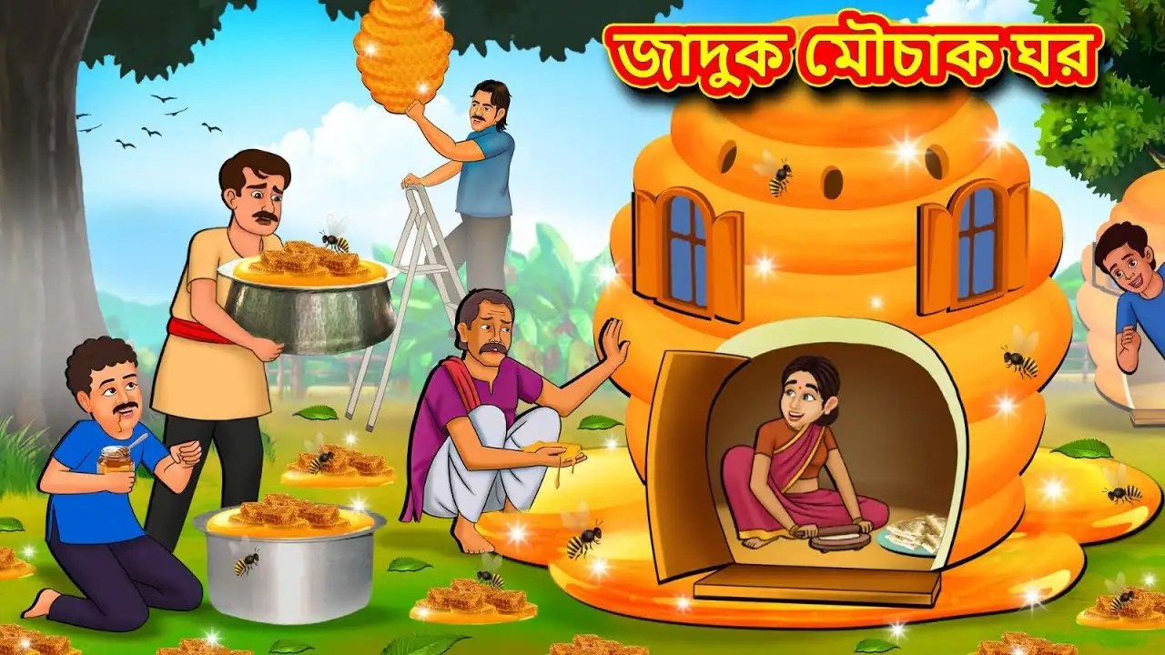 Watch Latest Children Bengali Story 'Magical Hive House' For Kids