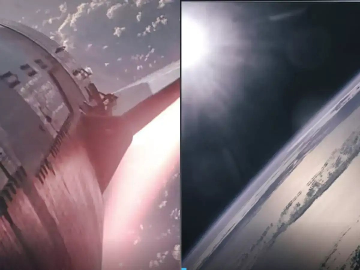 Stunning images from SpaceX’s Starship show Earth’s beauty from space | The Times of India