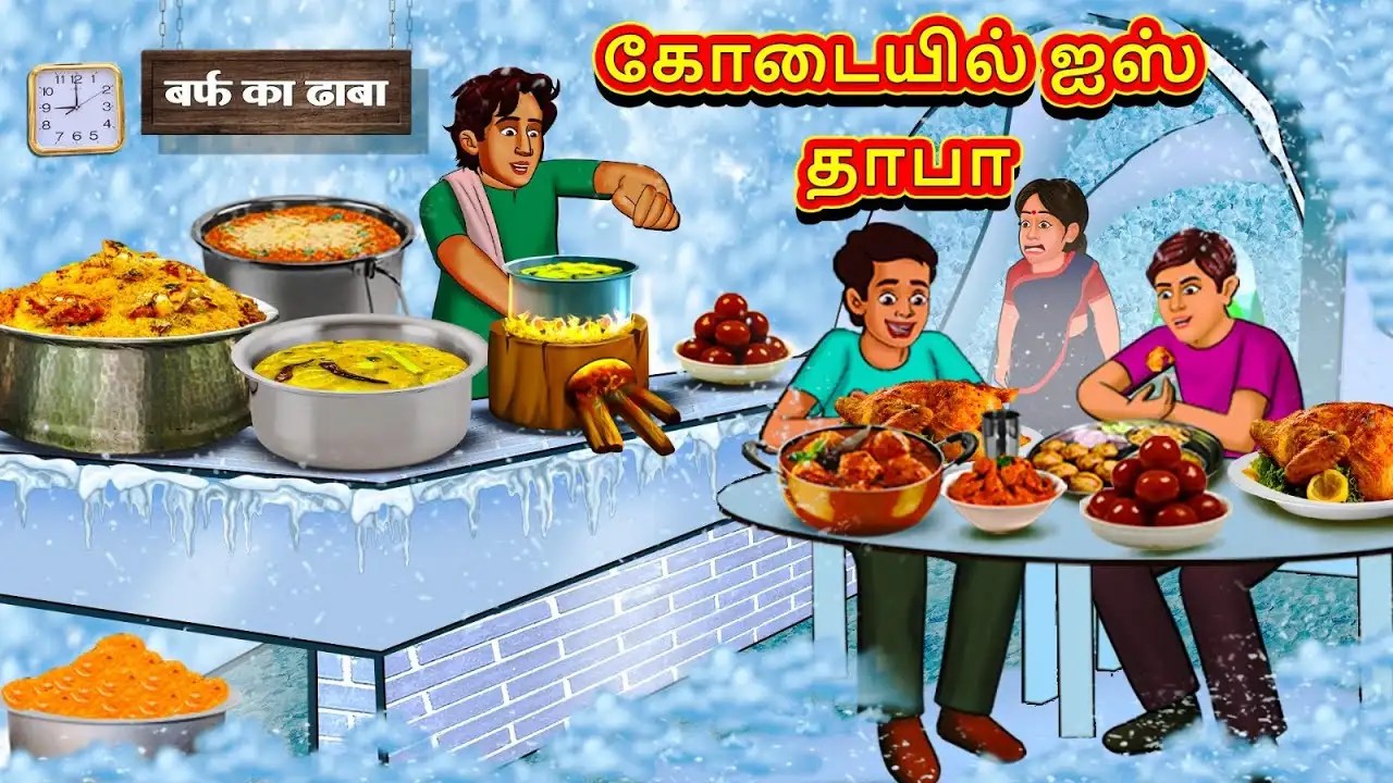 Watch Popular Children Tamil Nursery Story 'Ice Dhaba in Summer' for