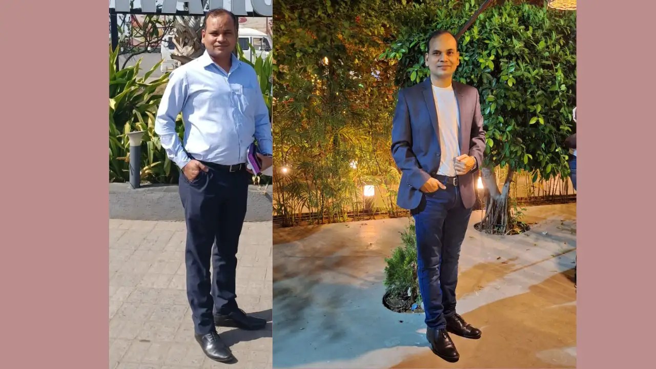 Weight loss journey: This 47 year old banker lost 14 kilos in just three months without stepping into the gym! | The Times of India