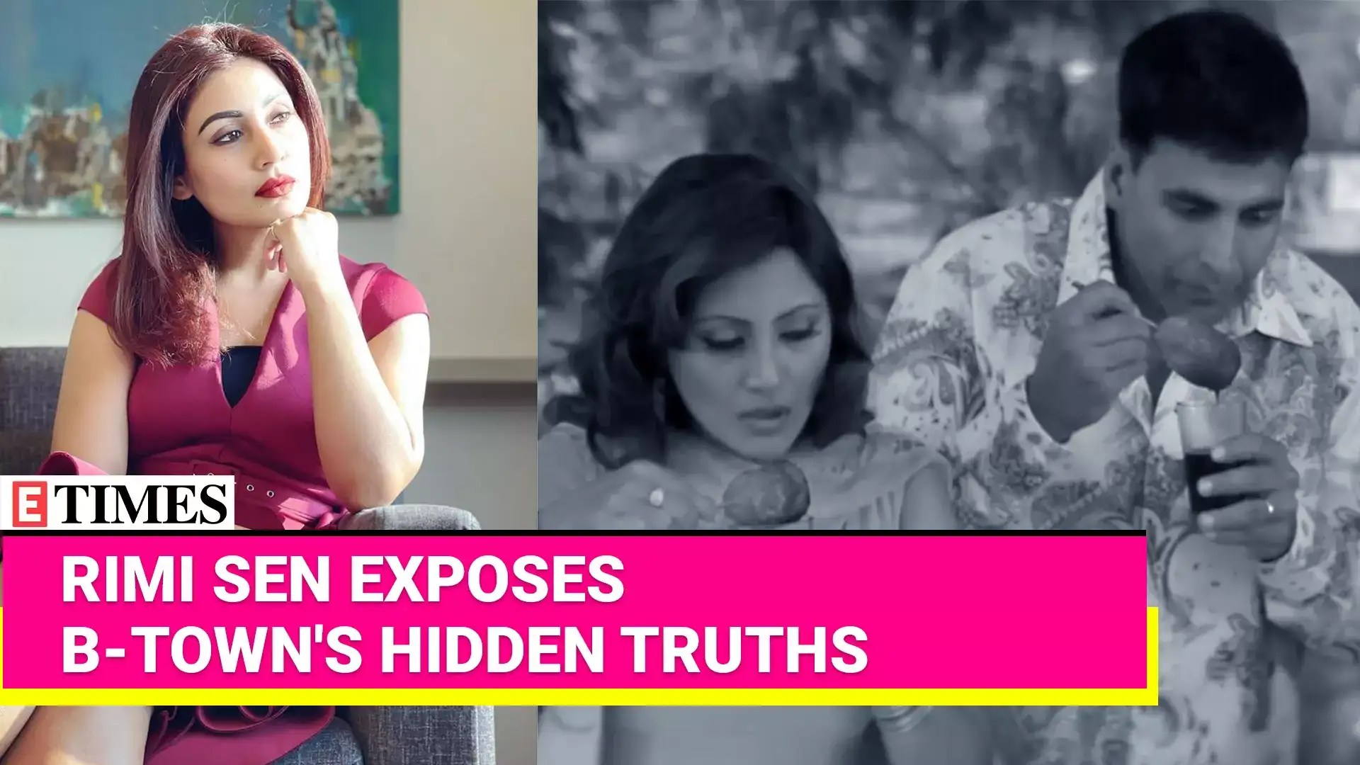 Bollywood's Shocking Scandal! Rimi Sen Opens Up Why Won't People Look(04)