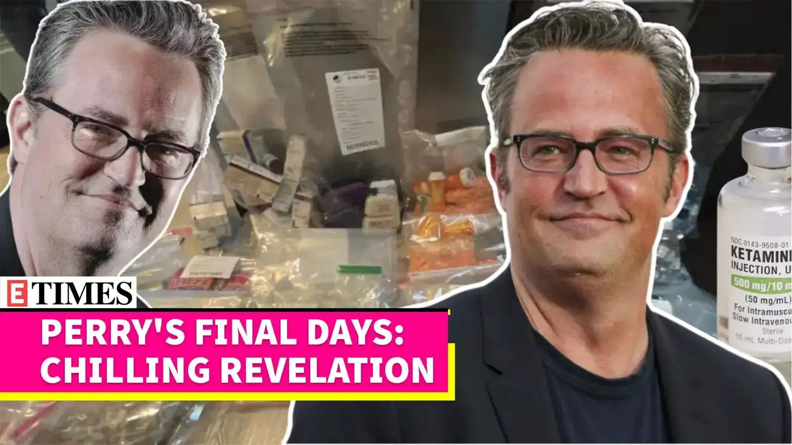 Haunting Details of Matthew Perry's Death Unsealed Documents, Ketamine
