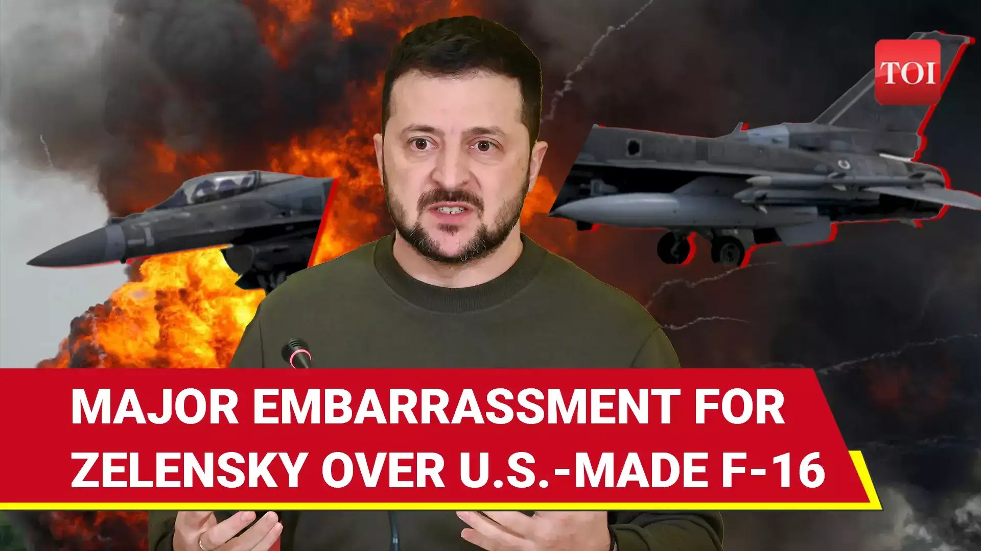 U.S. F16 Fighter Jet Wrecked in Ukraine After Recent Arrival Amid