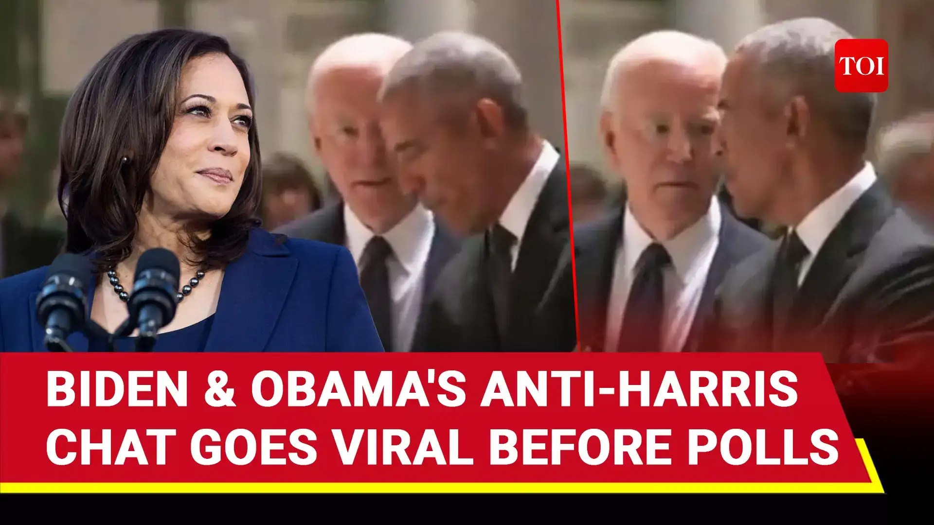 Biden Tells Obama 'Harris Isn't That Strong' Lip Reader Decodes