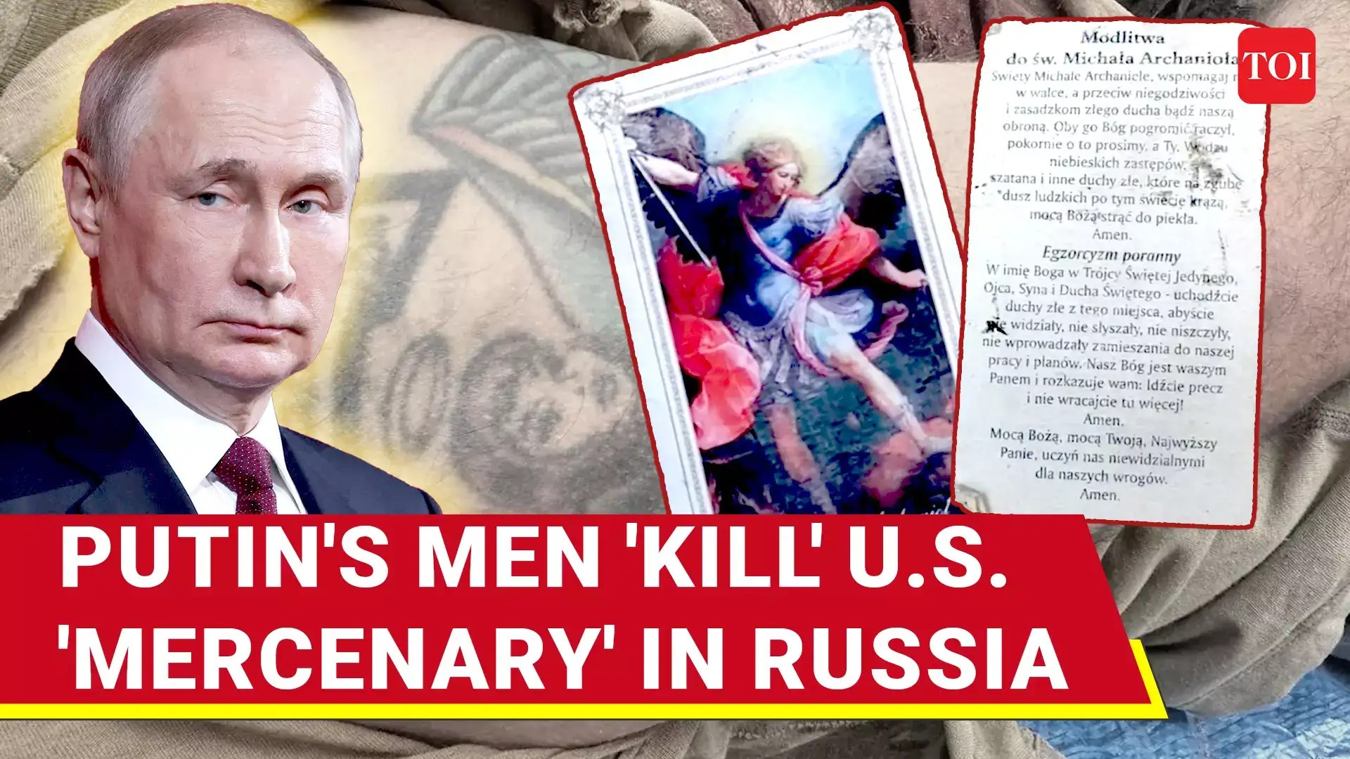 Russia Army Goes For The Kill U.S. Special Forces Tattoo Found On