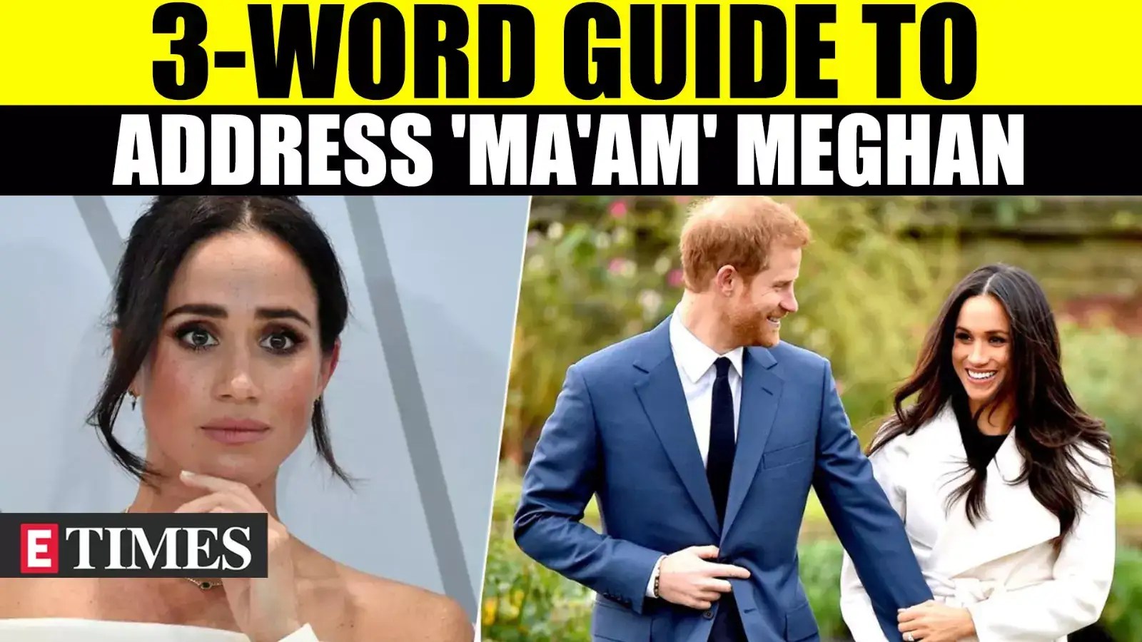 Prince Harry and Meghan Markle's 'Protocol Change' On How To Address