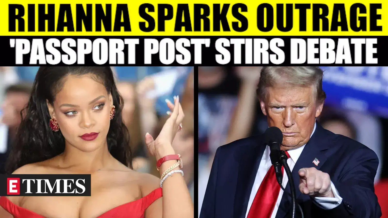 Rihanna Fires Back After Election Joke Draws Criticism; Rips Donald
