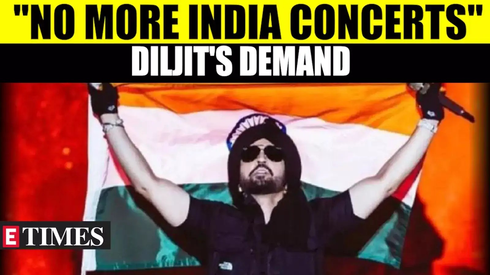 Diljit Dosanjh's Shocking Ultimatum; No Future Concerts In India Until(08)