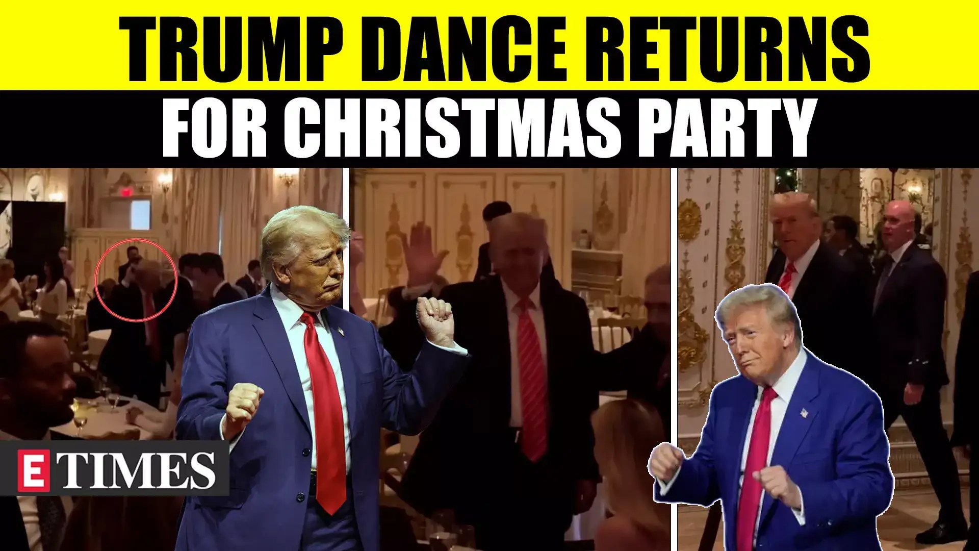 Trump Chimes In Christmas With Viral 'YMCA' Dance, Inside US President