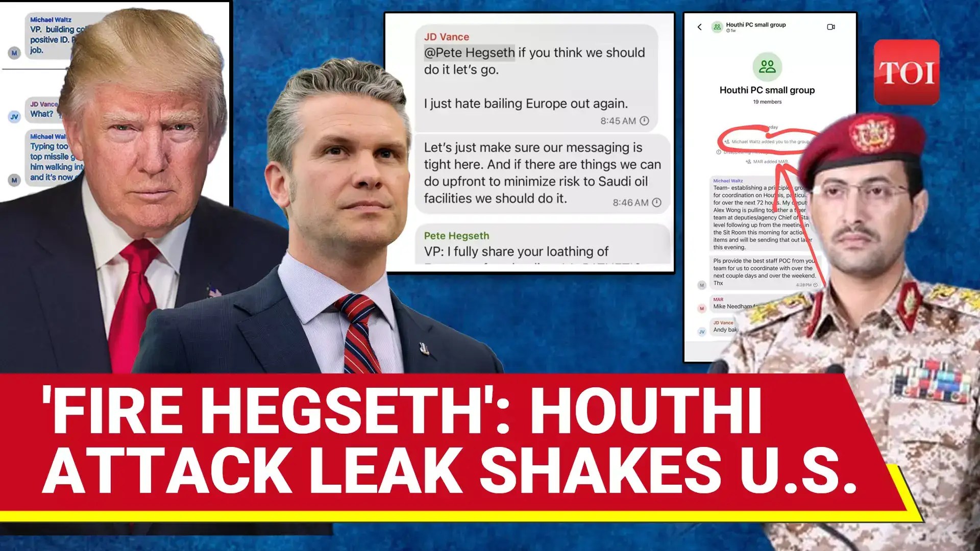 Signal Scandal Explodes As Hegseth 'LEAKS' Houthi Attack Inside Info To