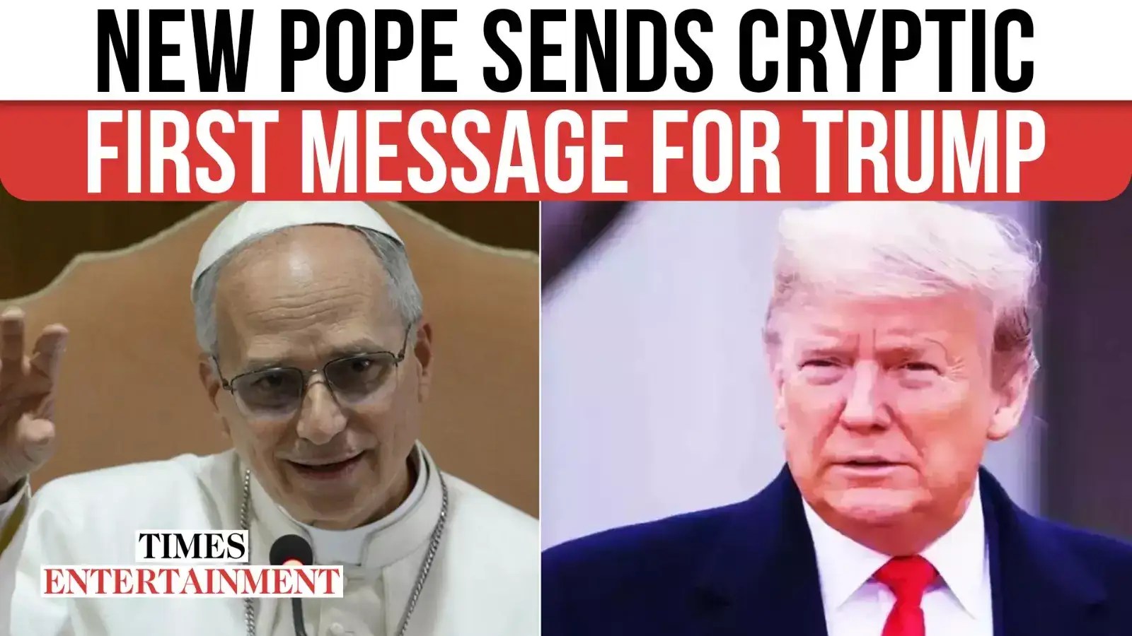 Pope Leo XIV SHADES Trump with CRYPTIC First Message for the USA? His