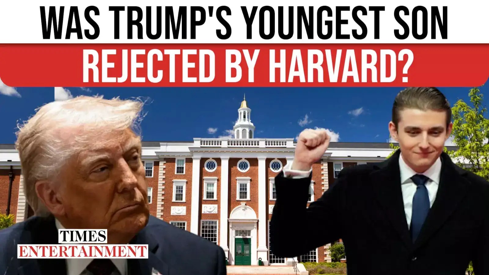 Harvard Rejected Barron? Explodes With Ivy League Conspiracy