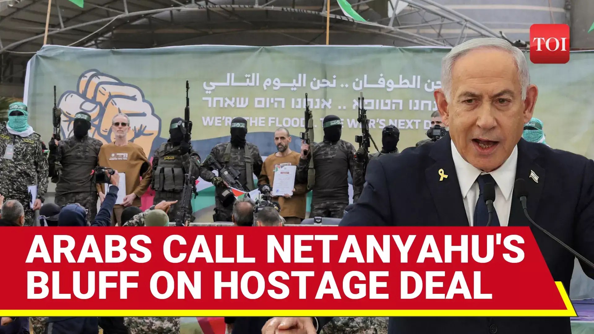 Arabs EXPOSE Netanyahu's True Aim Behind Hostage Talks Lie 'Only(09)