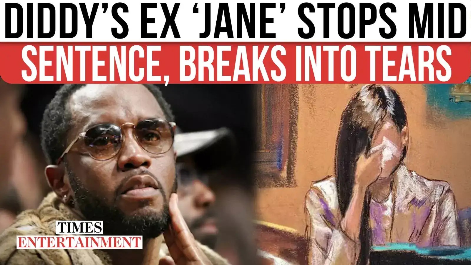 Diddy’s Ex Breaks Down Over Past Messages Courtroom Gasps as Private