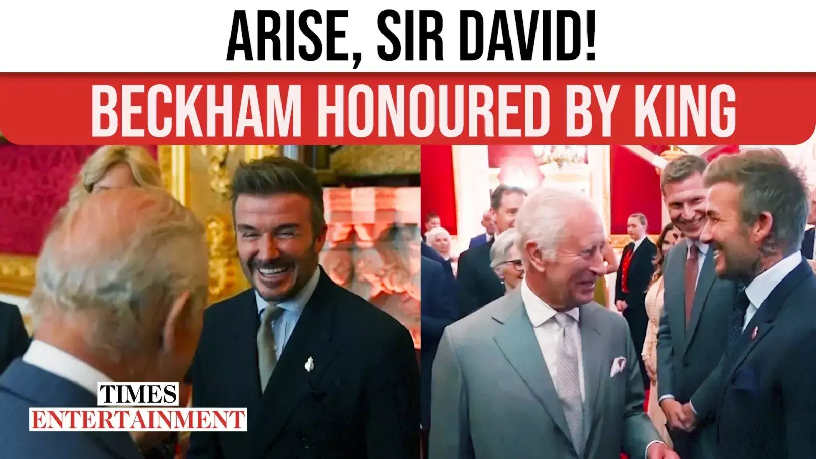 David Beckham Receives Knighthood In King's Birthday Honours List