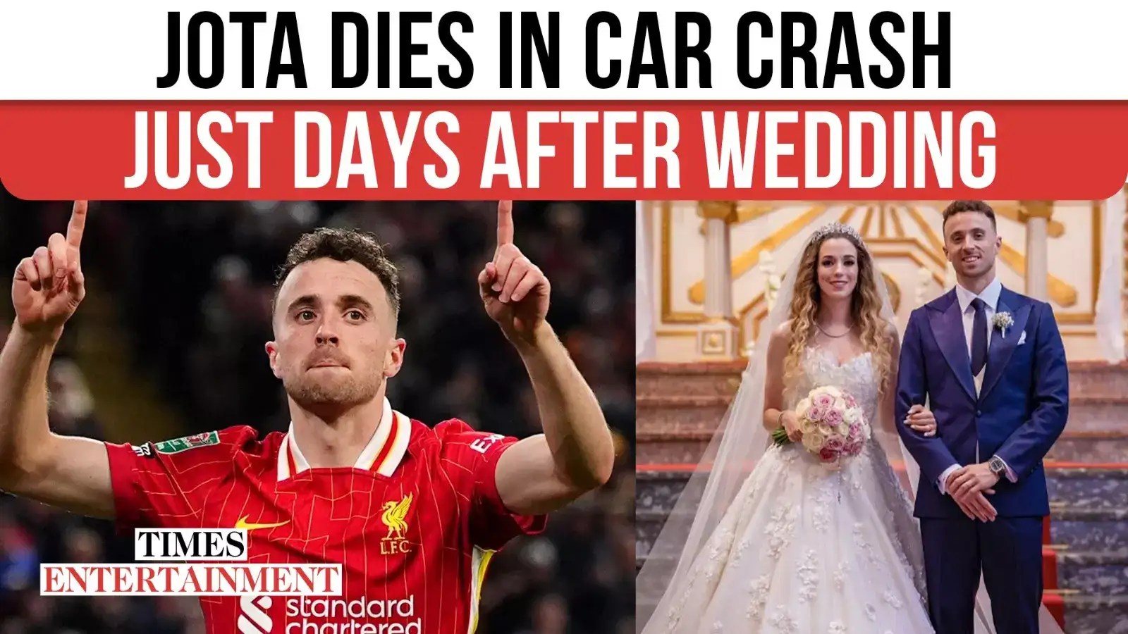 Liverpool Star Diogo Jota Dies At 28 In Horrific Car Crash Just 2 Weeks