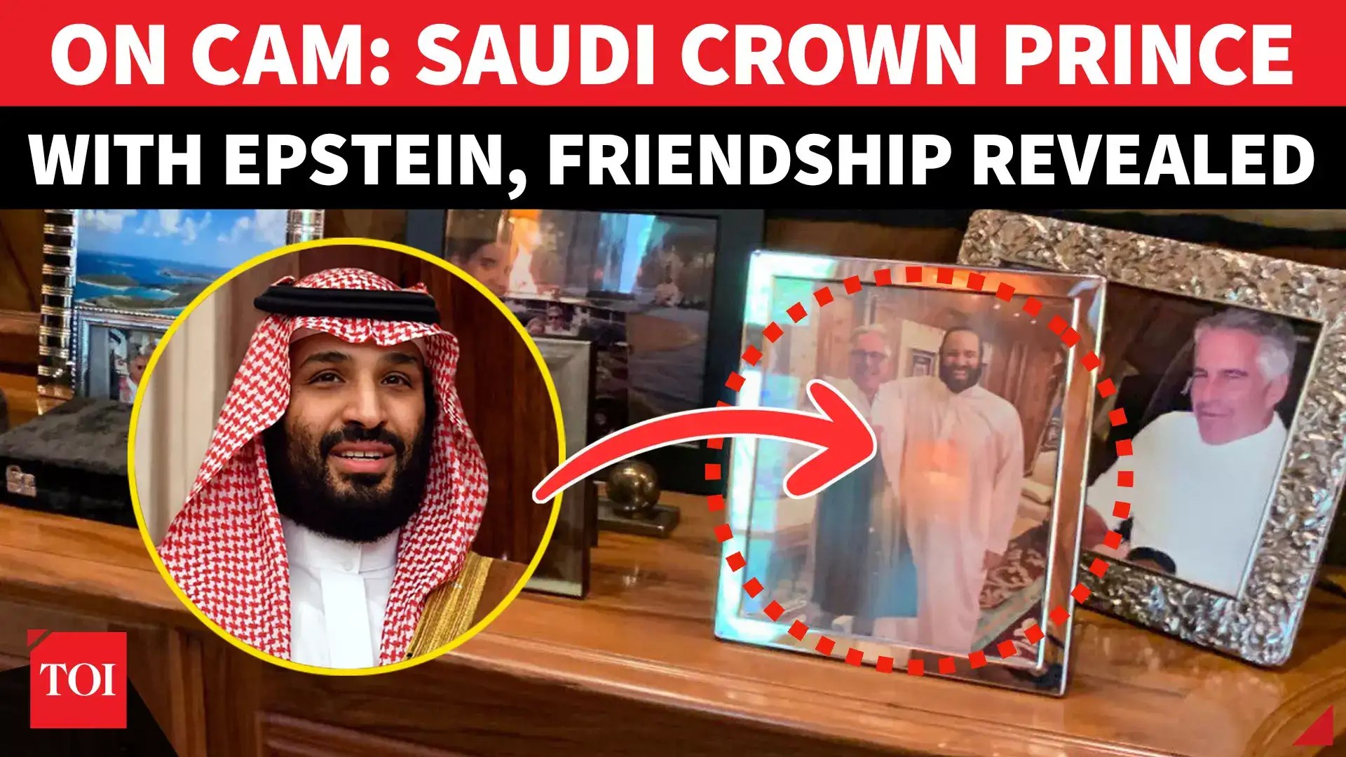 On Cam Saudi Prince MBS Laughs & Poses With Sex Offender Jeffrey(08)