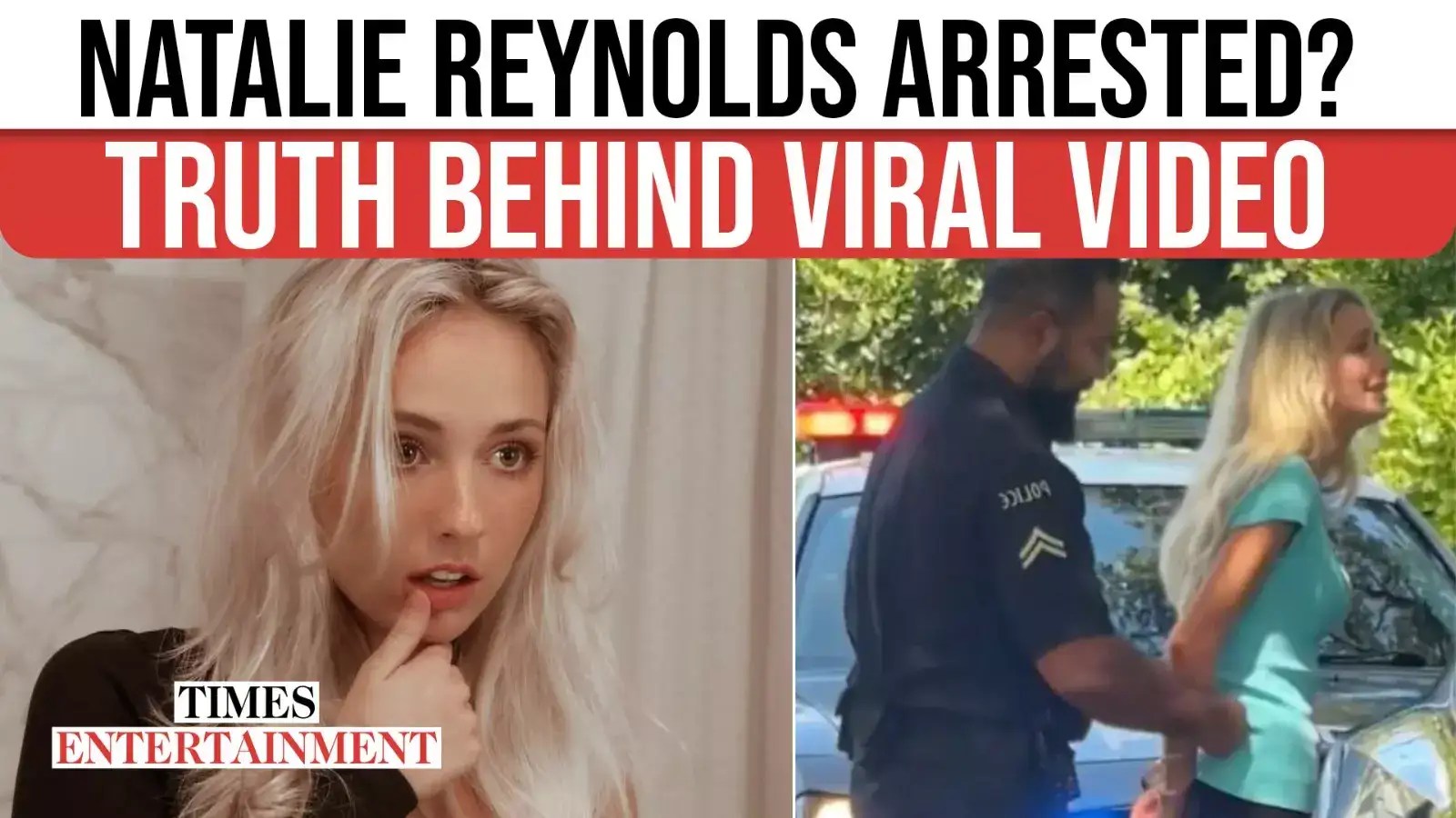 Shocking ARREST Video Of OnlyFans Creator Natalie Reynolds Leaves