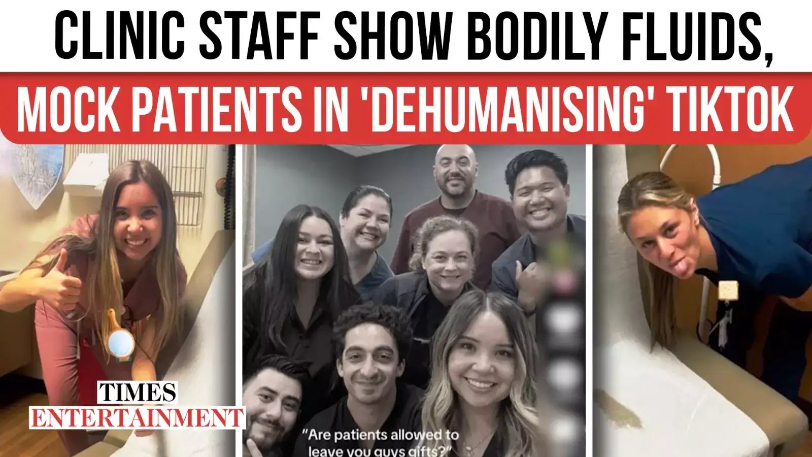 California Clinic Fires Staff Over Viral TikTok Mocking Patients