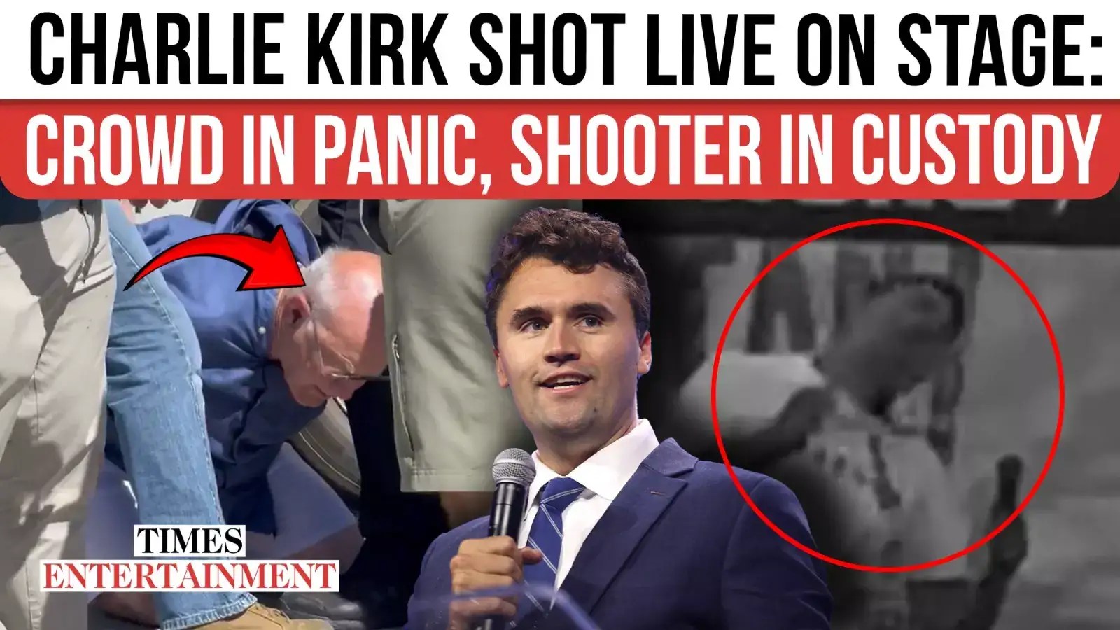 Charlie Kirk Shot in Neck, Pronounced DEAD Dramatic Video Shows