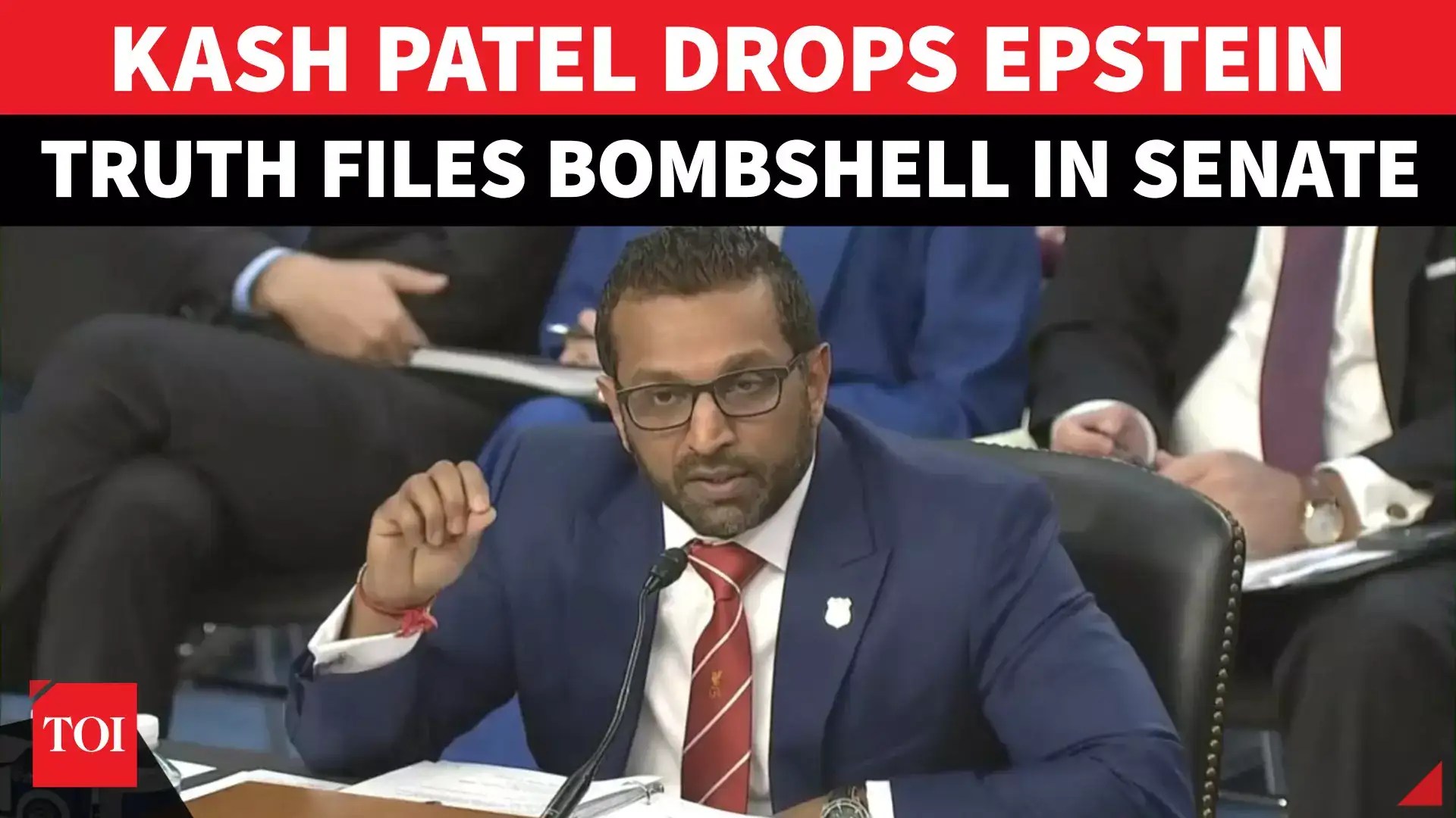 Kash Patel 'RELEASES' Epstein 'Truth Files' In Fiery Senate Hearing