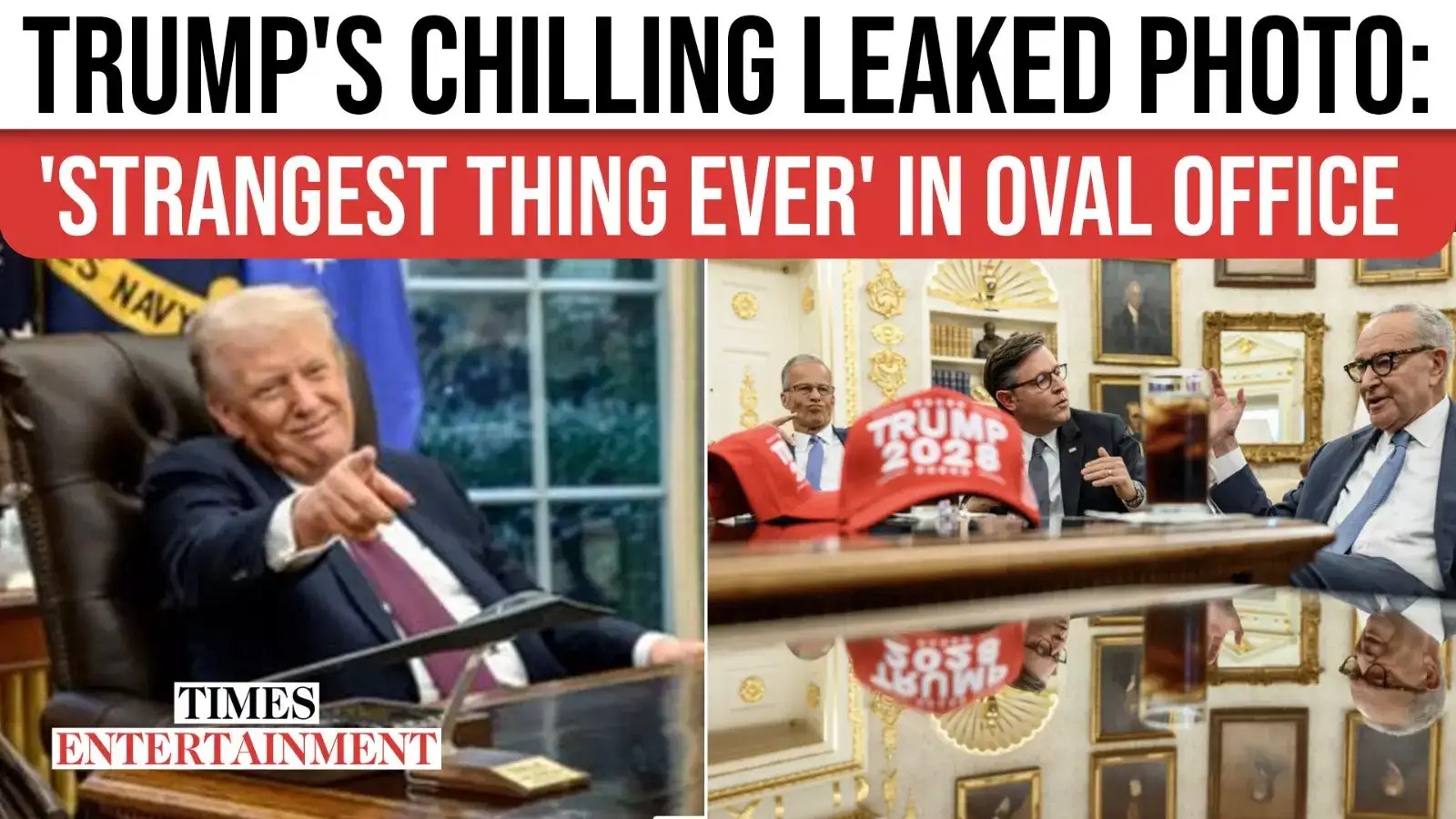 LEAKED Oval Office Photo Raises Eyebrows as Tensions Build Behind