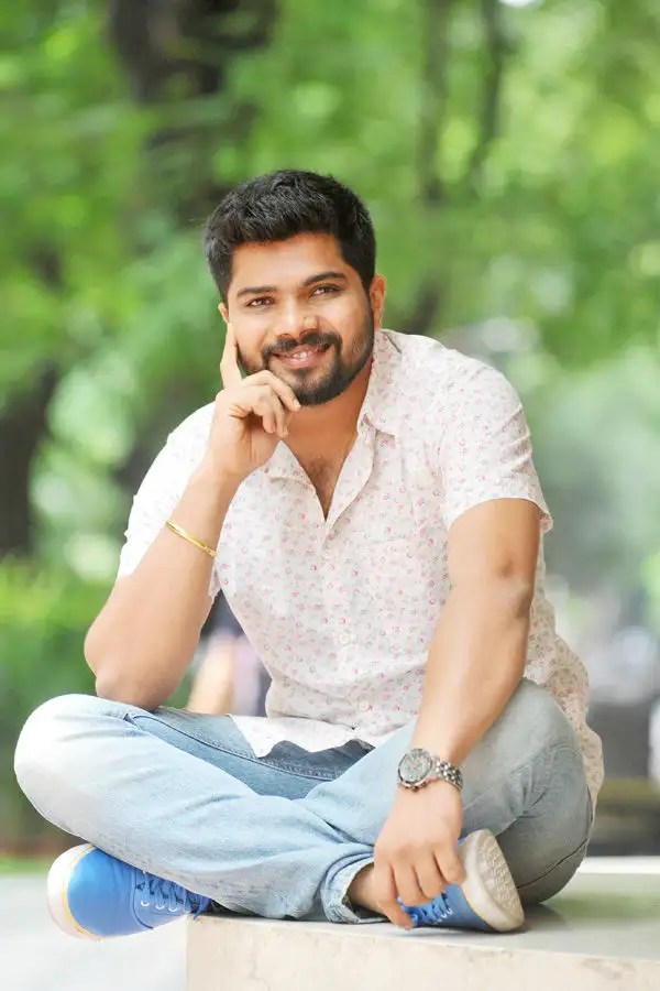 Marathi actor Hemant Dhome poses for a photo