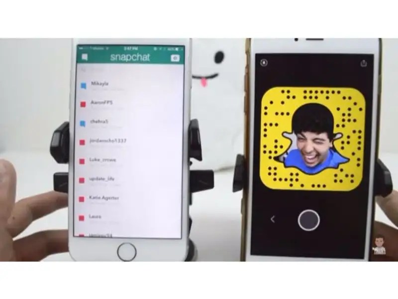 How do I make a voice or video call on Snapchat?