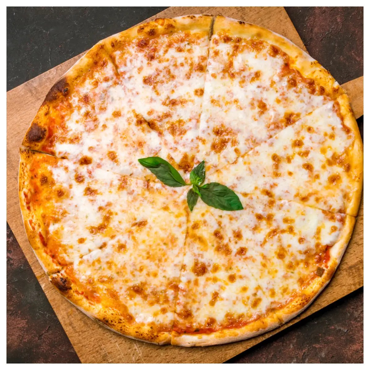 Classic Pizza Margherita Recipe Pizza Topped With Cheese And Tomato Sauce