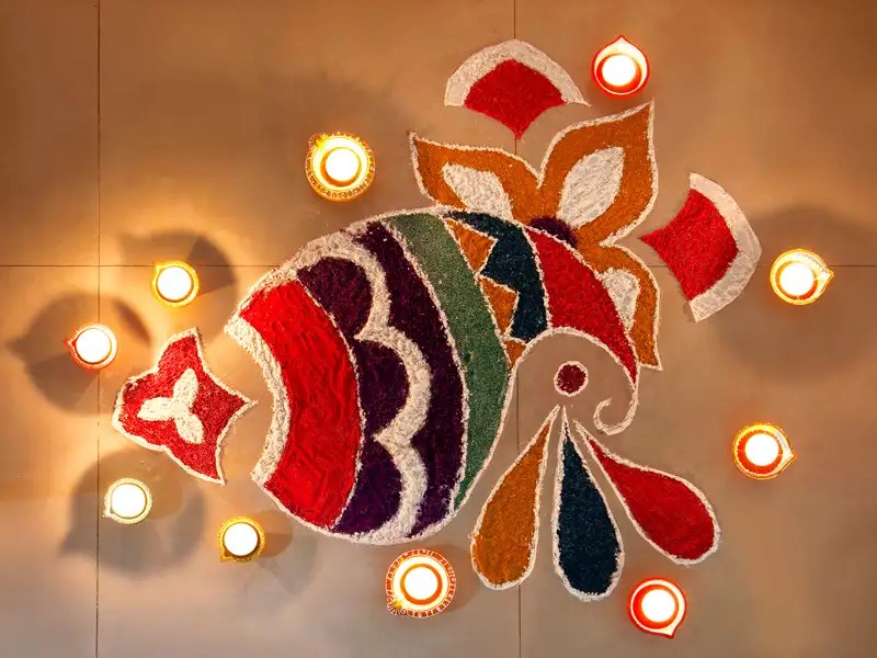 Door Rangoli Single Design Home design Inpirations