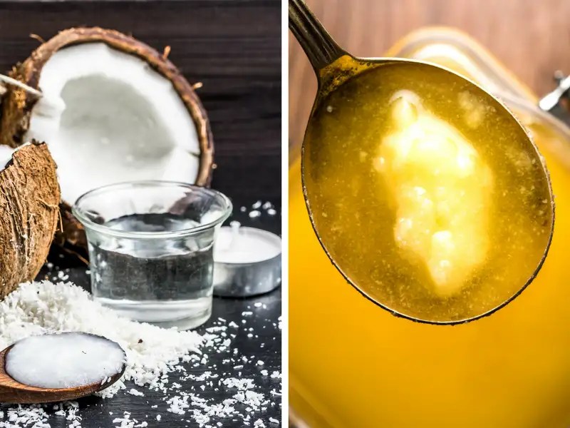 Ghee or coconut oil Which will suit your body better?