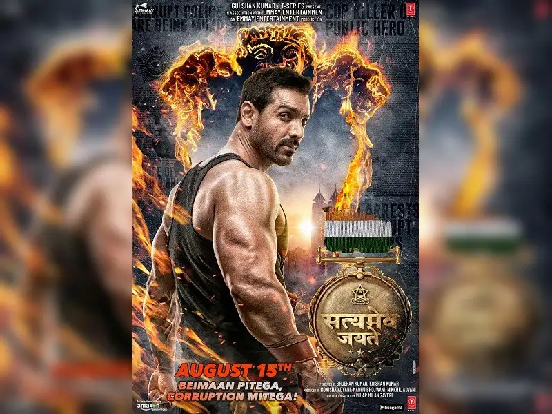 'Satyameva Jayate' first poster Justice will roar this Independence